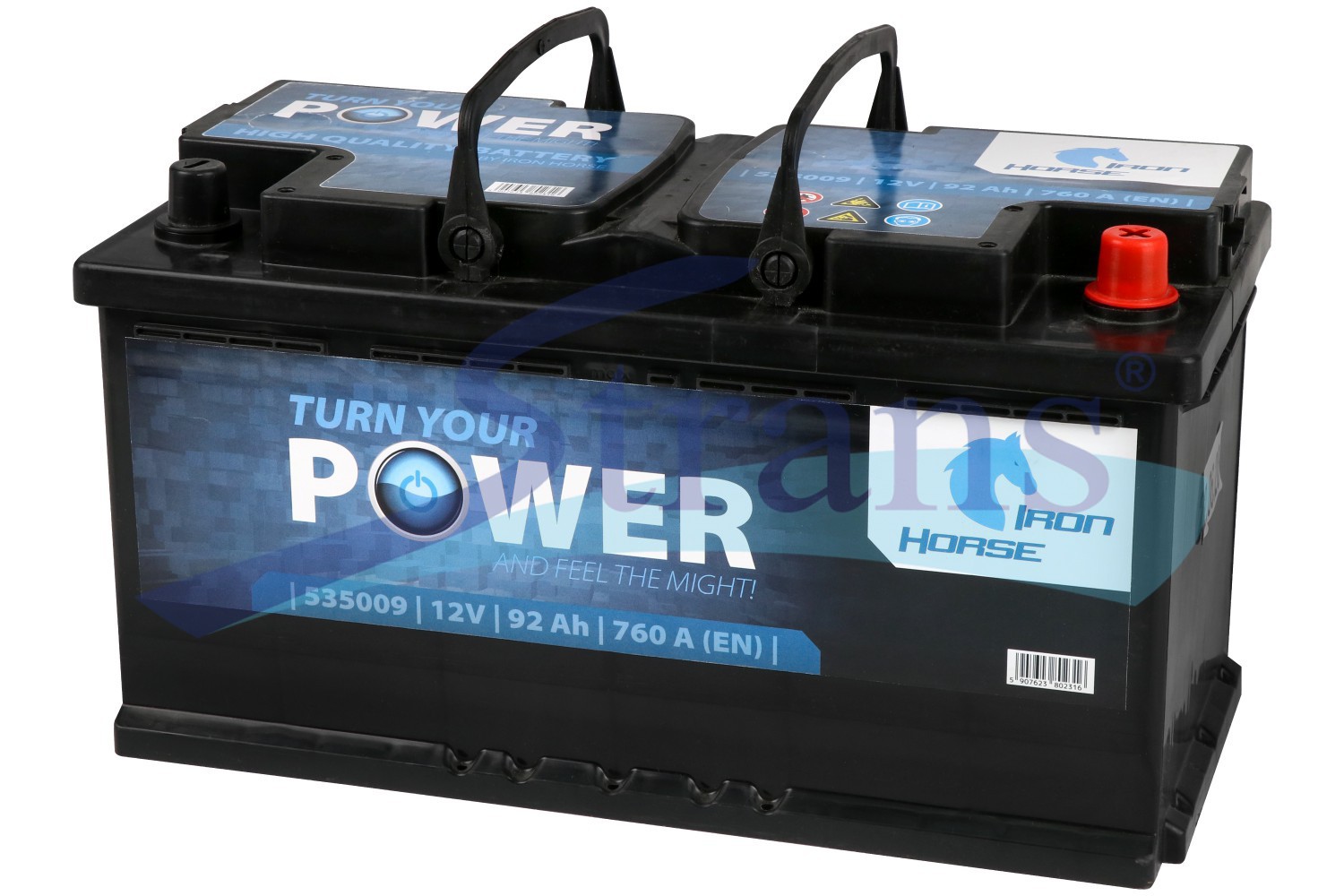 IRON HORSE AZURE EXPERTフルサス Акумулятор Iron horse 12V 92Ah 760A En R+ 352*175*190Mm R092636Kn